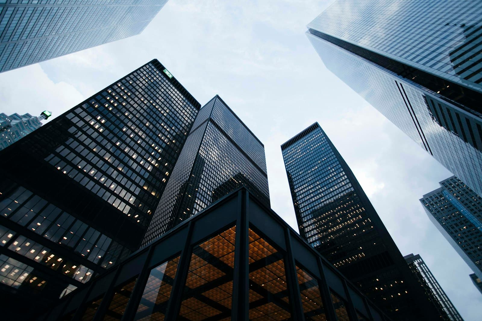Corporate headquarters towers